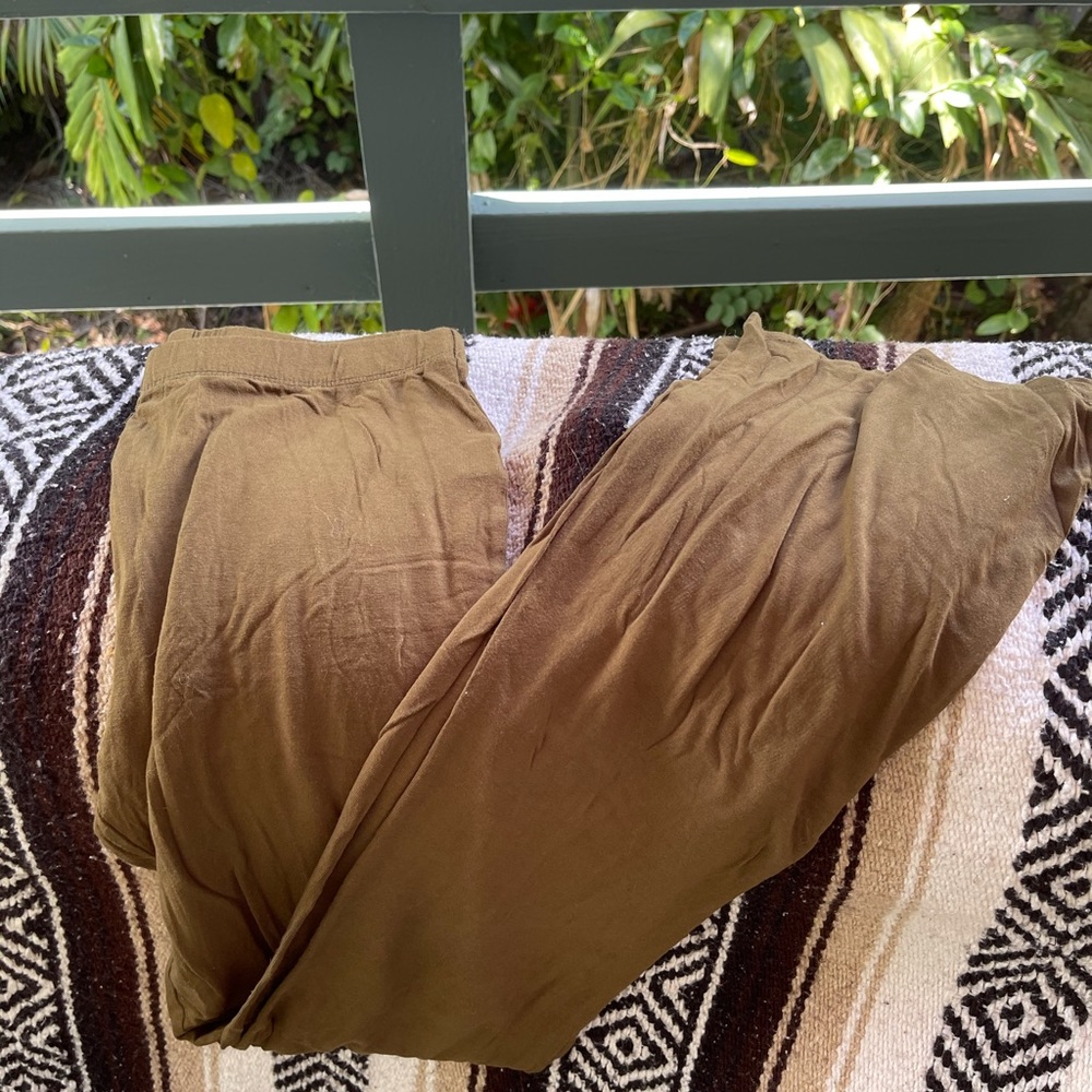 Olive pants